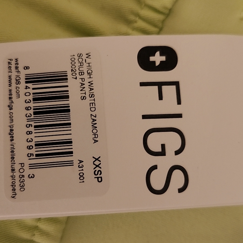 Figs Zamora Scrub Pants in Sea Mist Green